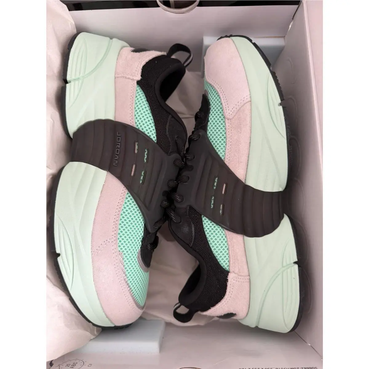 Nike shoes - Jordan Trunner - Trunner - Black/Neutral Grey/Mint Foam/Green Glow 5