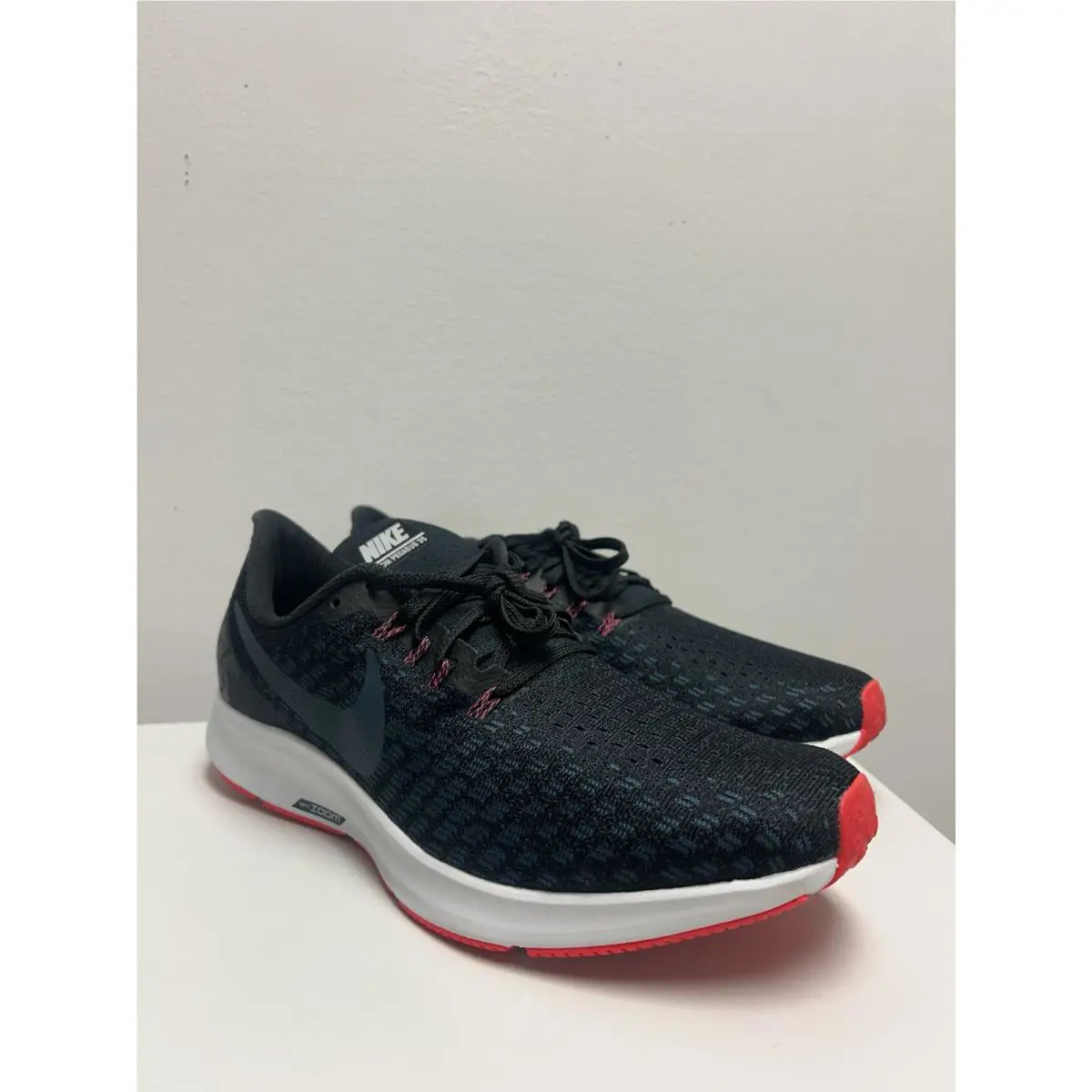 Nike shoes - Nike Air Zoom Pegasus 35 - 942851-017 - Black, Armory Navy, White, Red 8