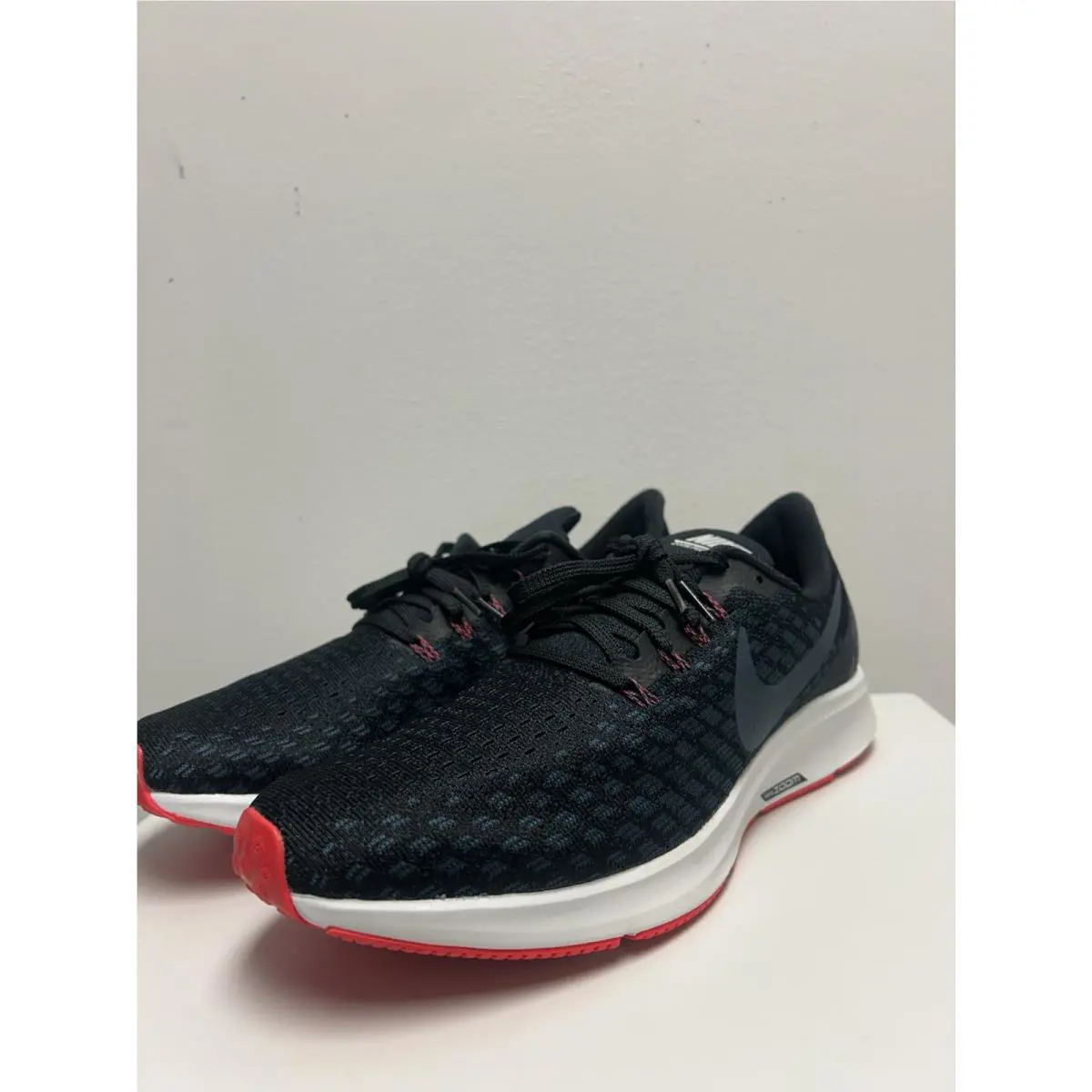 Nike shoes - Nike Air Zoom Pegasus 35 - 942851-017 - Black, Armory Navy, White, Red 9