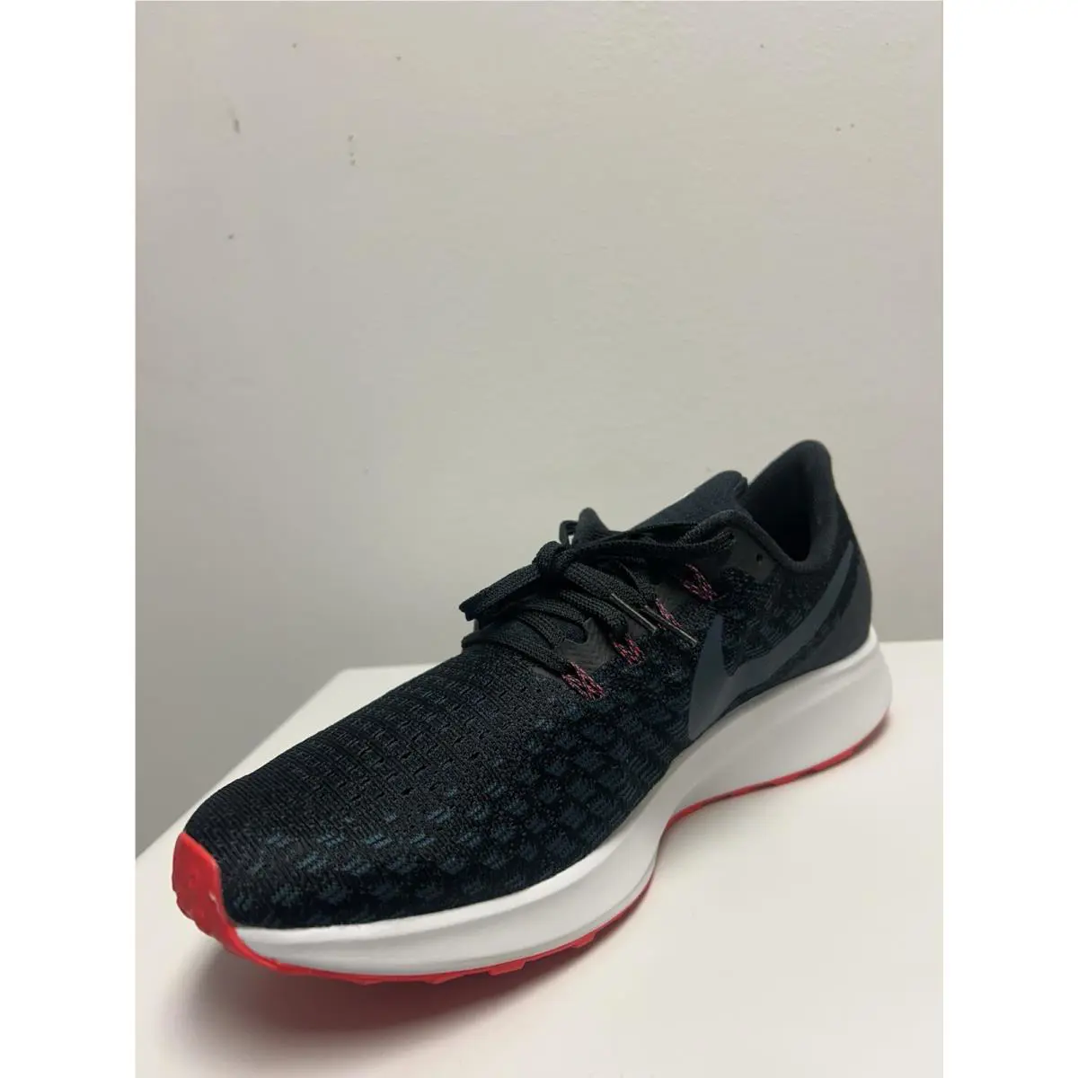 Nike shoes - Nike Air Zoom Pegasus 35 - 942851-017 - Black, Armory Navy, White, Red 10
