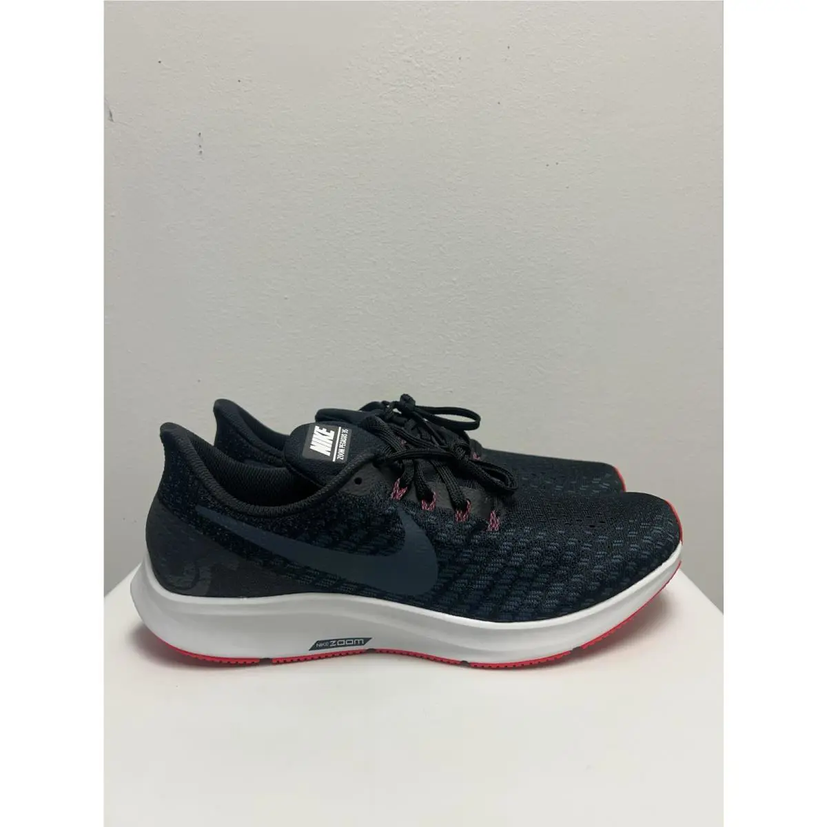 Nike shoes - Nike Air Zoom Pegasus 35 - 942851-017 - Black, Armory Navy, White, Red 0