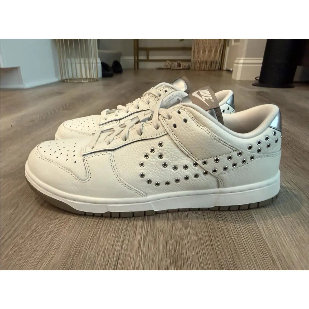 Nike shoes - Nike Dunk Low - Dunk Low - IU3488 133 - Sail/Metallic Silver-Mink Brown 5