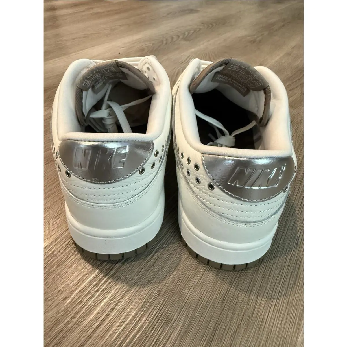 Nike shoes - Nike Dunk Low - Dunk Low - IU3488 133 - Sail/Metallic Silver-Mink Brown 6