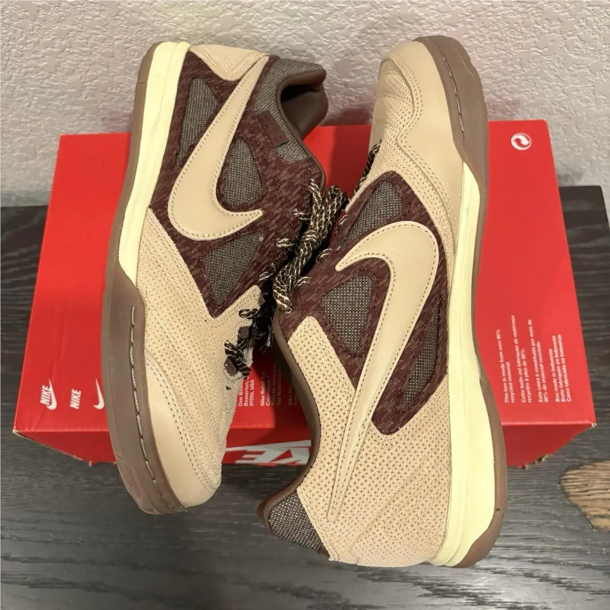 Nike shoes - Nike Cato IC - Cato - IB6650-200 - Light Chocolate / Linen / Mink Brown 1