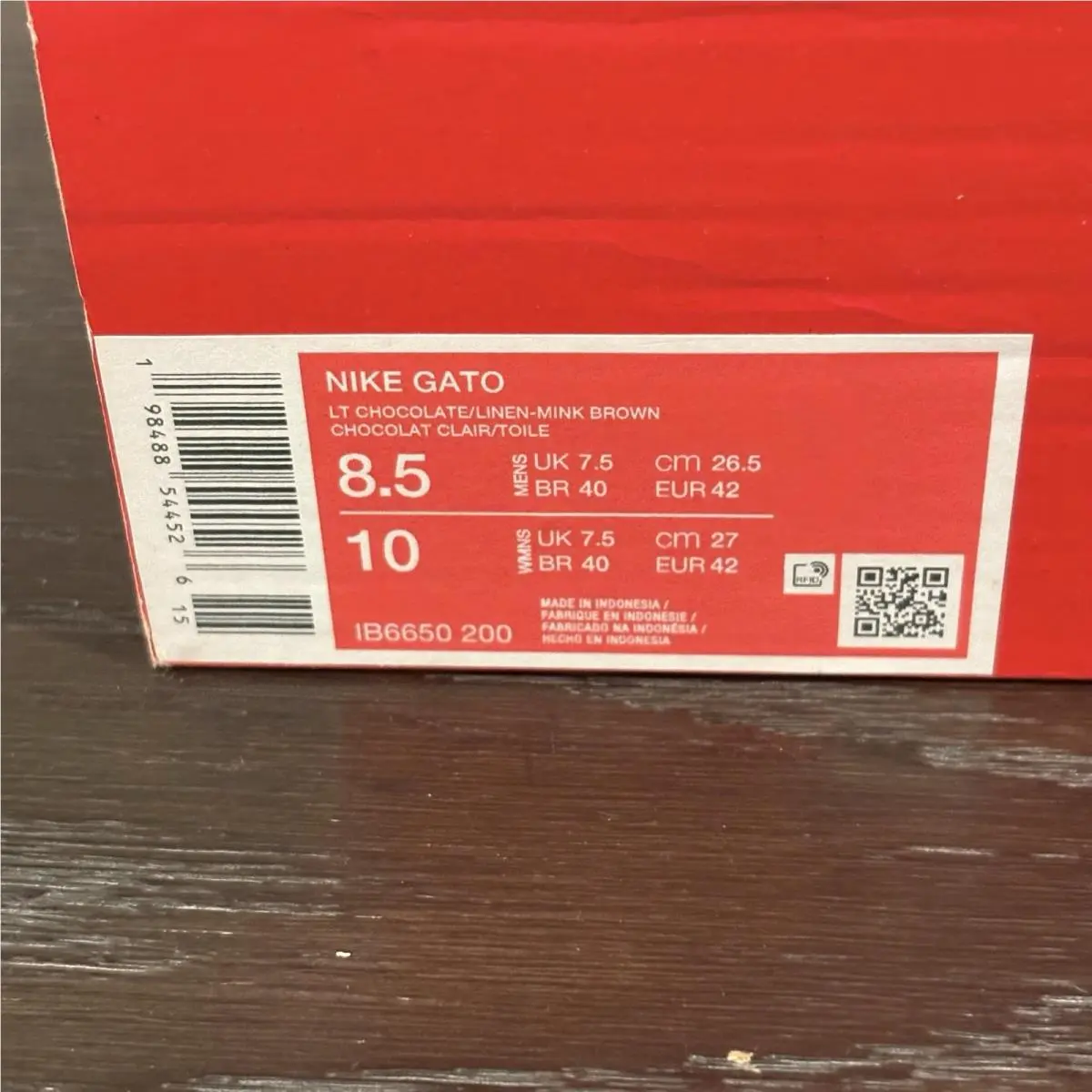 Nike shoes - Nike Cato IC - Cato - IB6650-200 - Light Chocolate / Linen / Mink Brown 5