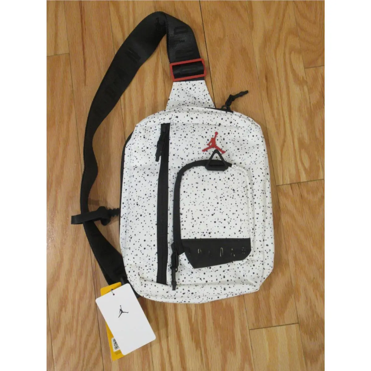 Nike Air Jordan Crossbody Sling Bag Cordura White