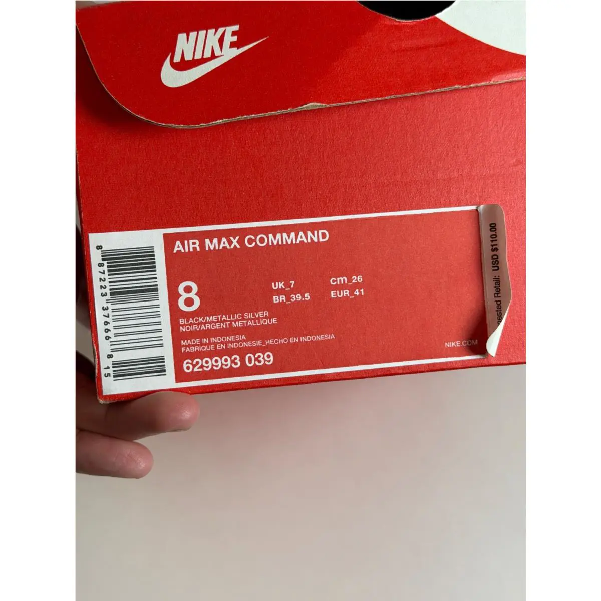 Nike shoes - 629993039 - 629993-039 - Red 7