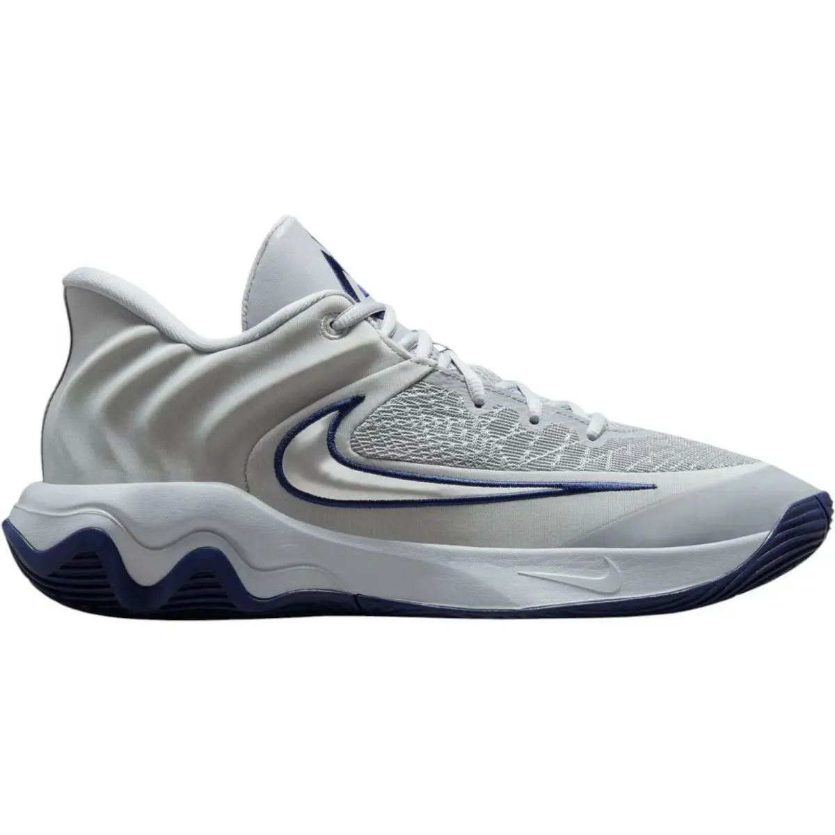 Nike Men`s Giannis Immortality 4 Wolf Grey/metallic Platinum-pure Platinum 8.5 - Wolf Grey/Metallic Platinum/Pure Platinum