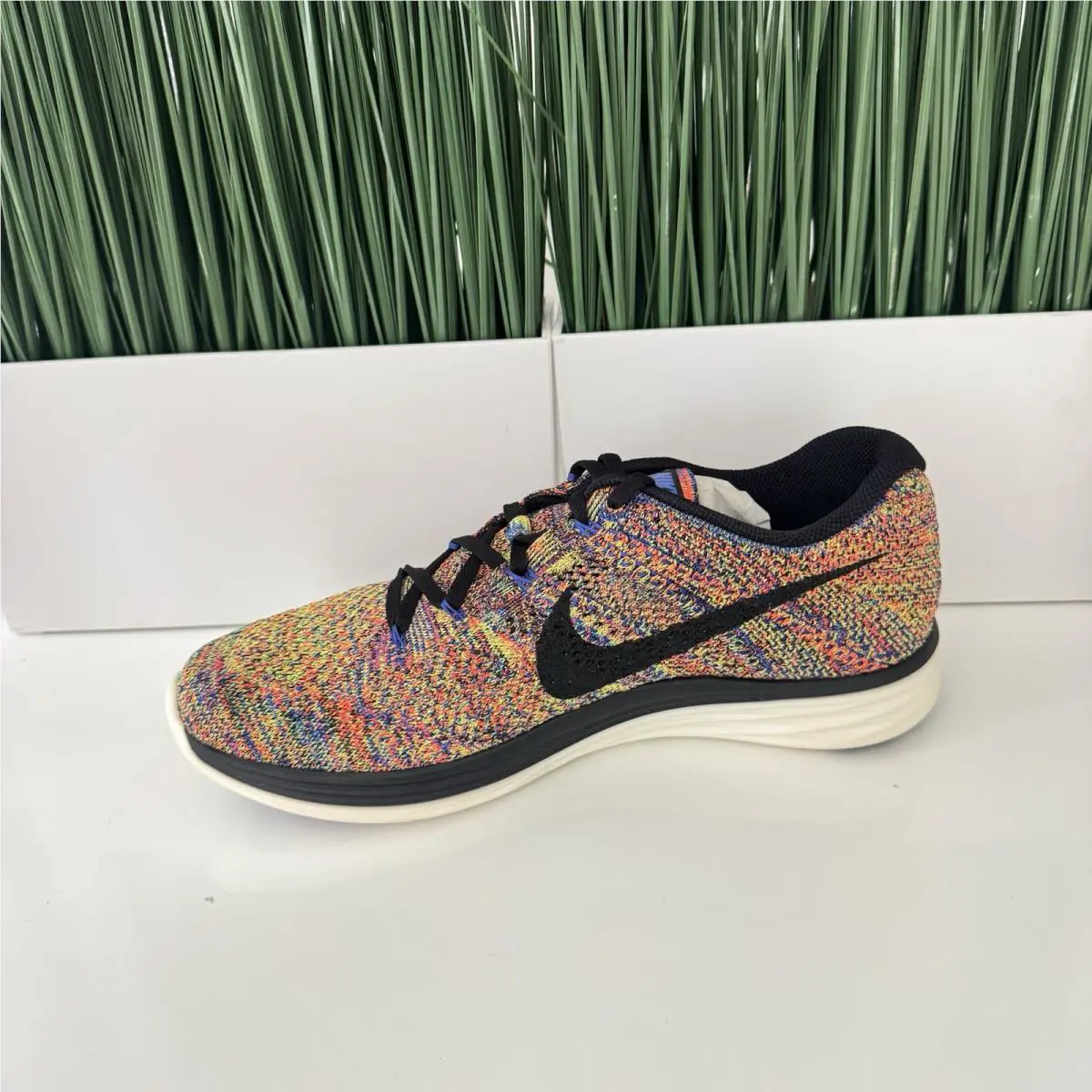 Nike shoes - Nike Flyknit Lunar 3 - Flyknit Lunar - 698181-408 - Red 0