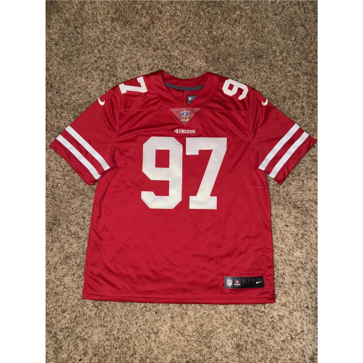 Nike Men’s San Francisco 49ers Nick Bosa Vapor On Field Jersey