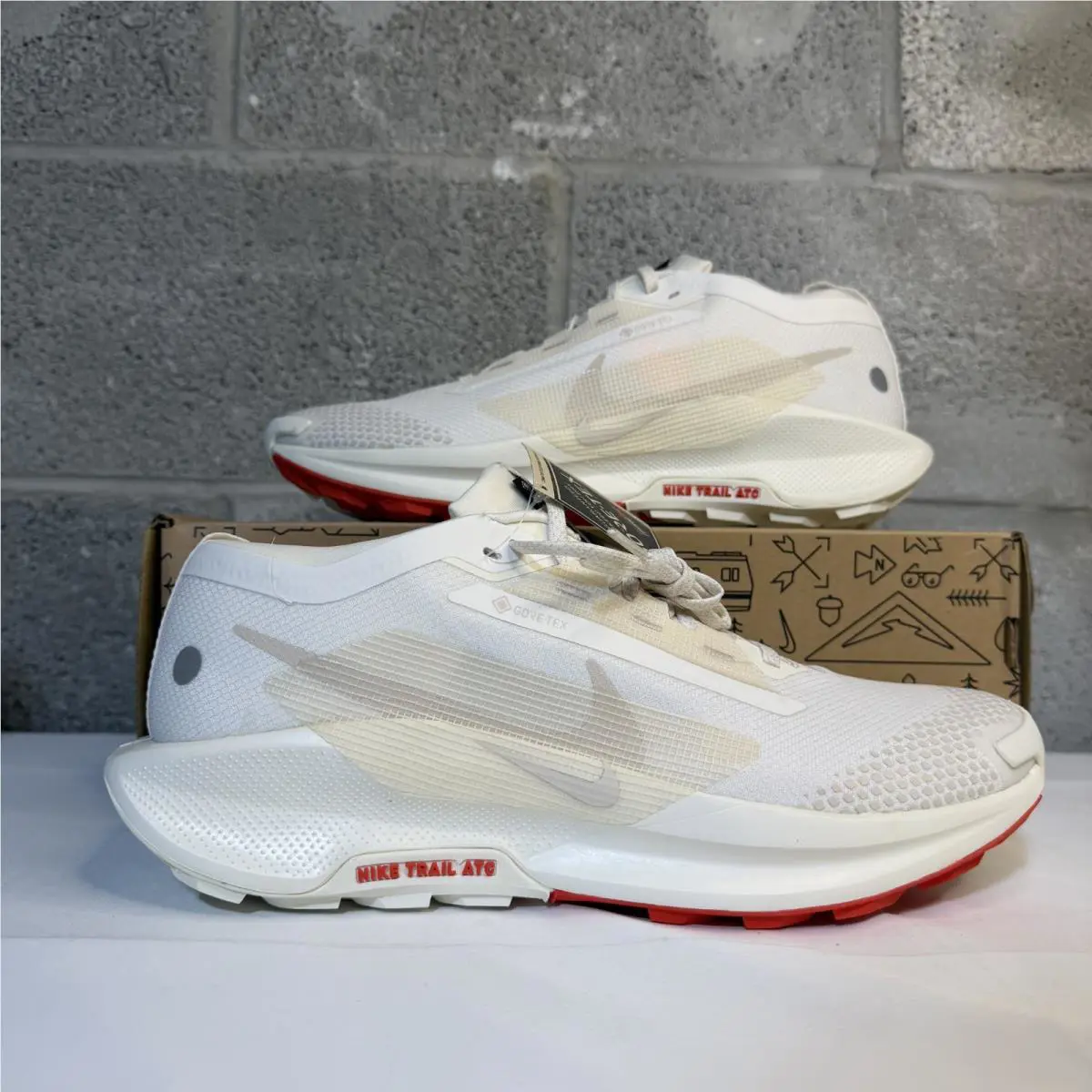 Nike shoes - Nike Pegasus Trail 5 GTX - FQ0908-100 - Beige 0