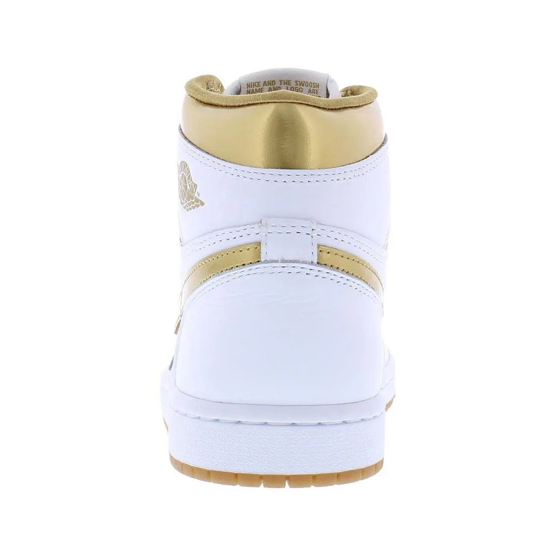 Nike shoes - White/Metallic Gold/Gum Light Brown, Main: White (UPC: 196975541034) 2