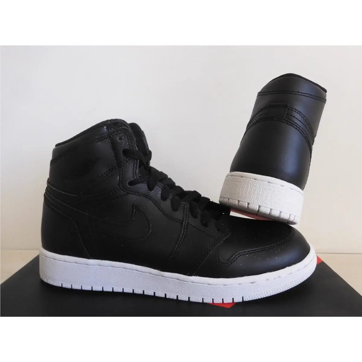 Nike shoes - Air Jordan 1 - Air - Black (UPC: 888410245934) 1