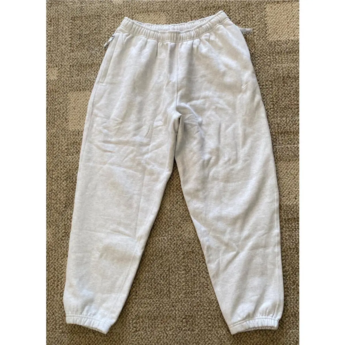 Nike Solo Swoosh Pants Heavyweight Sweats Fleece DX1364-051 Men`s M