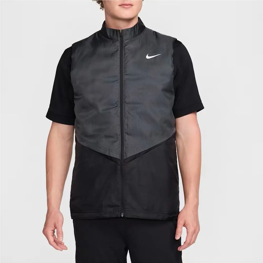 Men`s Nike Therma-fit Repel Golf Vest Black/anthracite Medium
