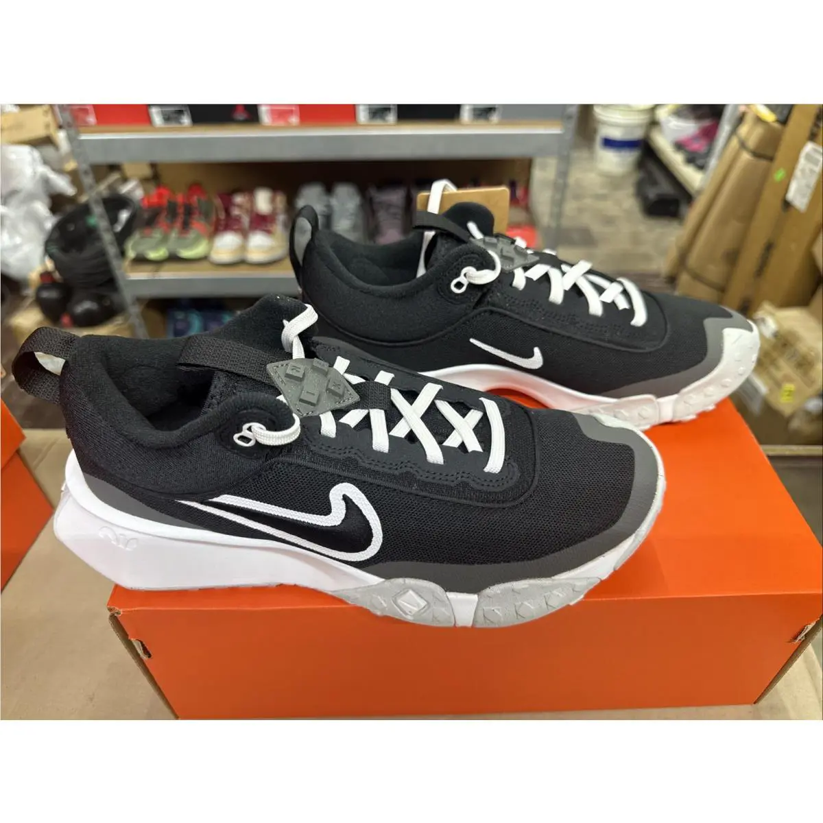 Nike shoes - Nike Air Diamond Varsity Turf - DZ0502-002 - Black (UPC: 0196608194903) 2
