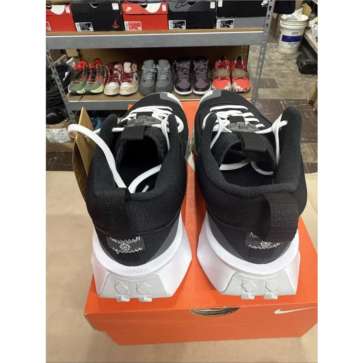 Nike shoes - Nike Air Diamond Varsity Turf - DZ0502-002 - Black (UPC: 0196608194903) 4