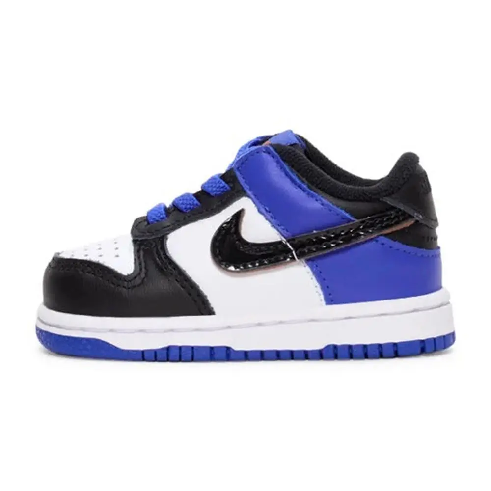 Toddler`s Nike Dunk Low SE White/black-racer Blue HF3252 100 - 8