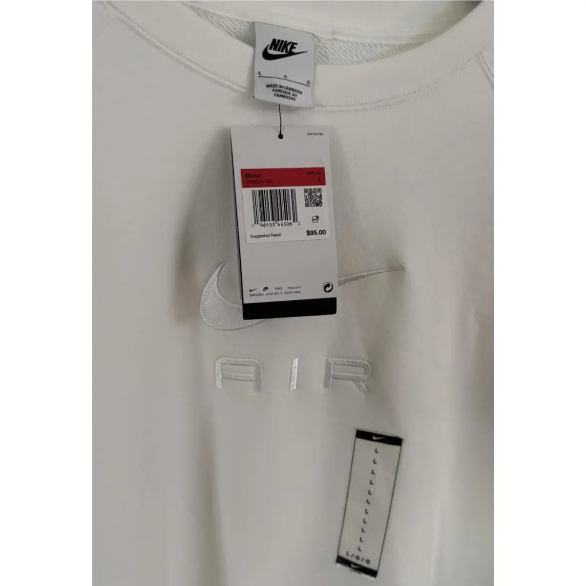Nike clothing - DV9829-100 - DV9829-100 - White (UPC: 0196153445062) 1
