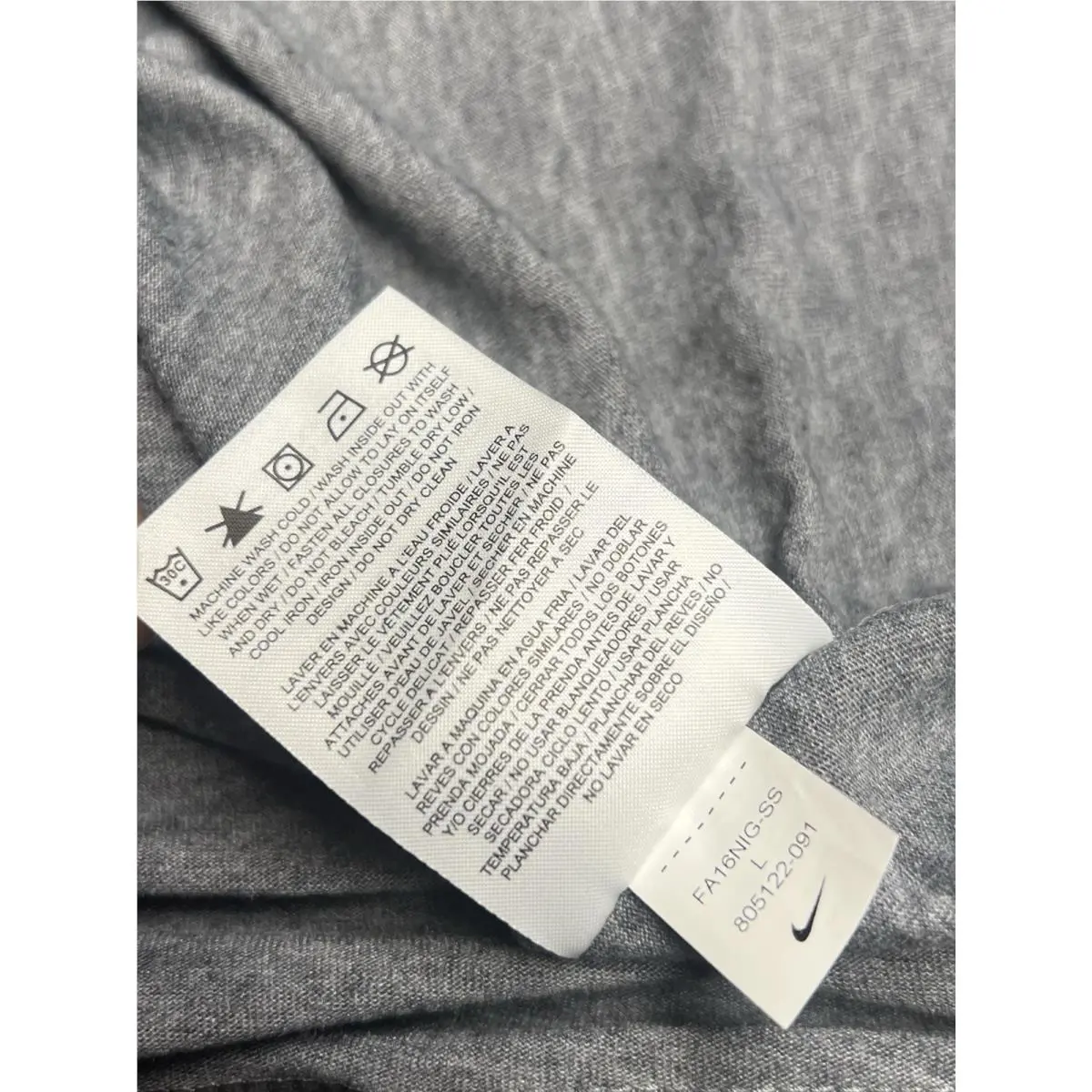 Nike clothing - Nike Tech Hidden 2016 - Tech Hidden - Gray 13