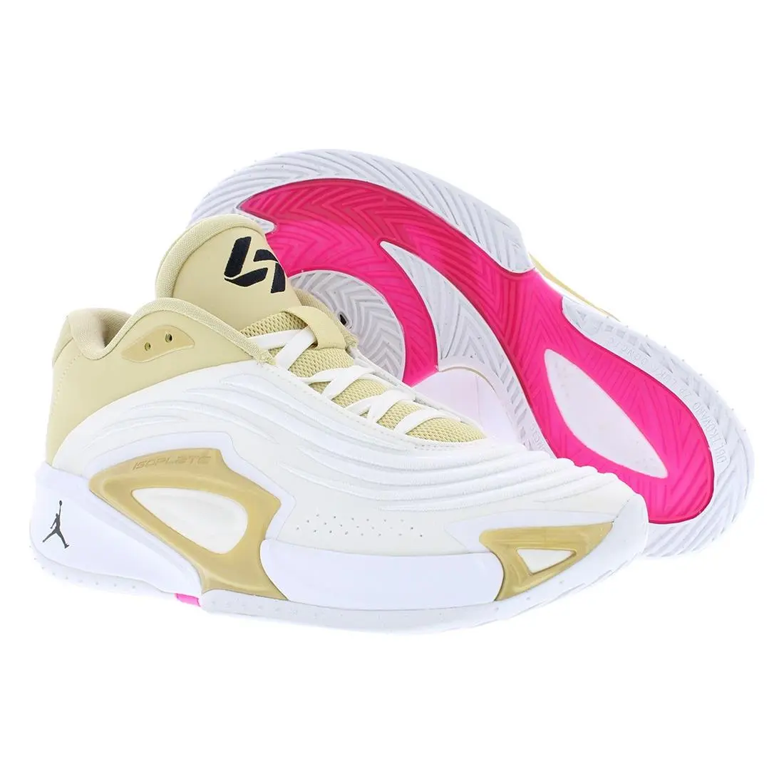 Nike Jordan Luka 3 SE Unisex Shoes Size 9.5 Color: White/black/team Gold