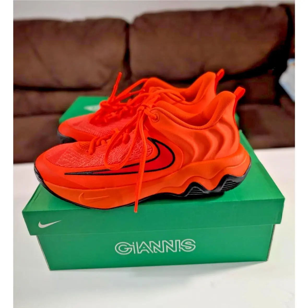 Nike shoes - Nike Giannis Immortality - Giannis Immortality - IH7664-800 - Total Orange/Bright Crimson (UPC: 198481064137) 1