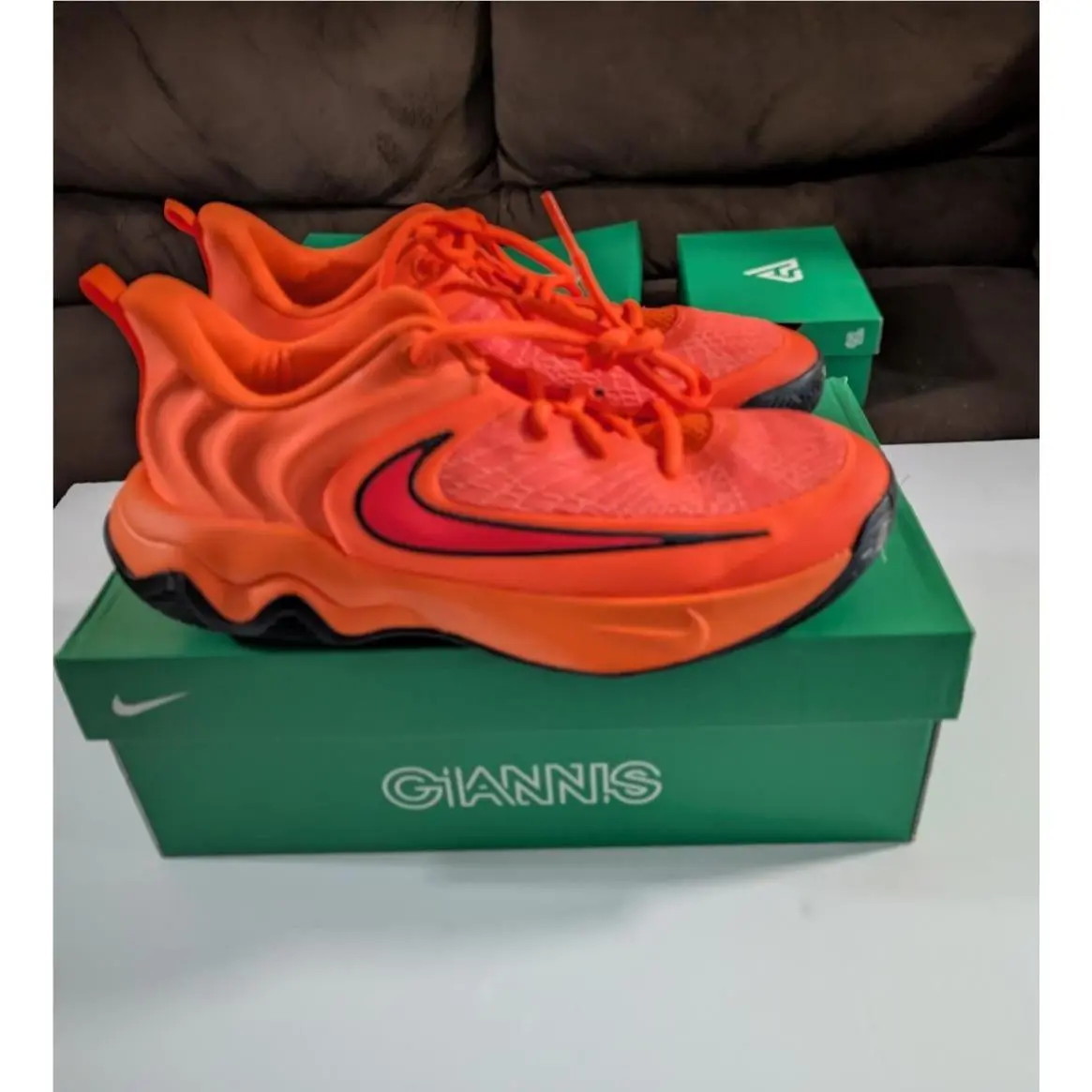 Nike shoes - Nike Giannis Immortality - Giannis Immortality - IH7664-800 - Total Orange/Bright Crimson (UPC: 198481064137) 3