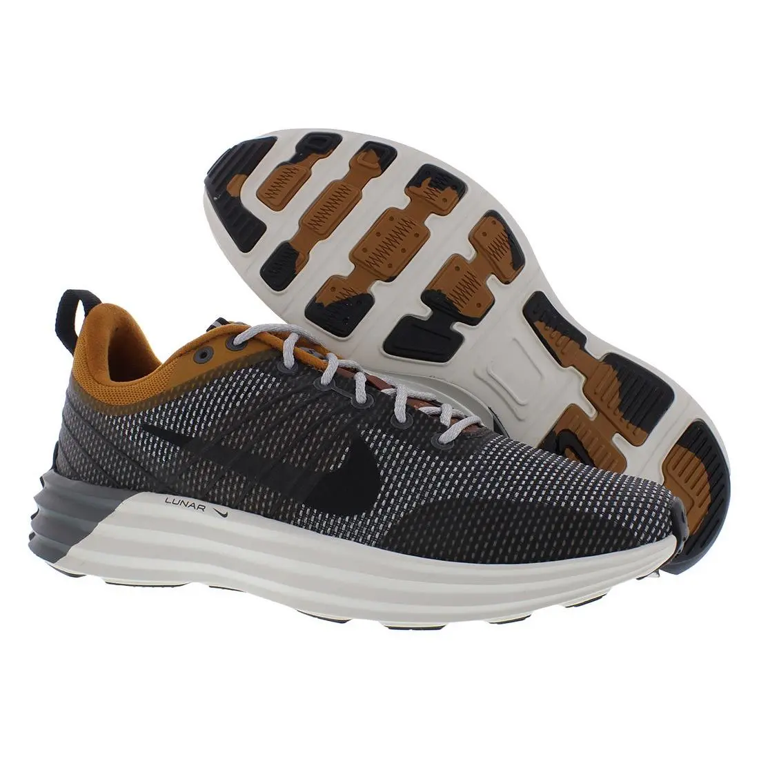 Nike Lunar Roam SE Unisex Shoes Size 8.5 Color: Desert Bronze/black - Gray, Main: Black