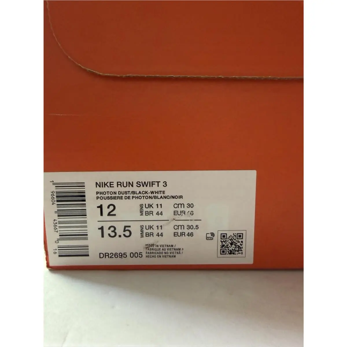 Nike shoes - Nike Run Swift - Run Swift - DR2695-005 - Black 5