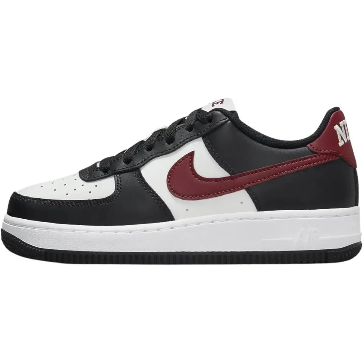 Nike Air Force 1 GS Shoes Black White FZ4351-001 Youth Big Kids` Size 4Y