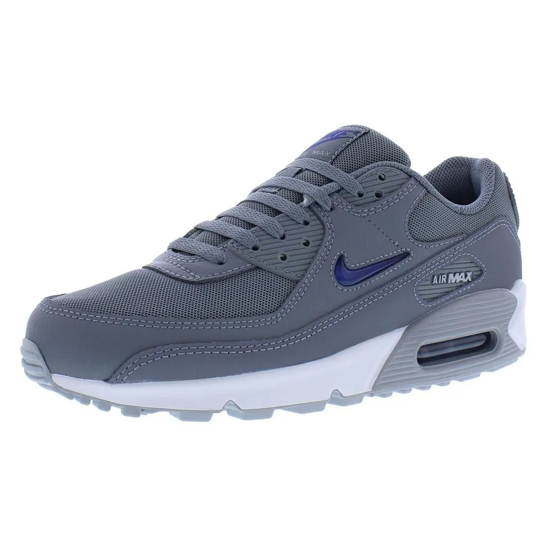Nike Air Max 90 Jewel Unisex Shoes Size 13 Color: Cool Grey/deep Royal Blue