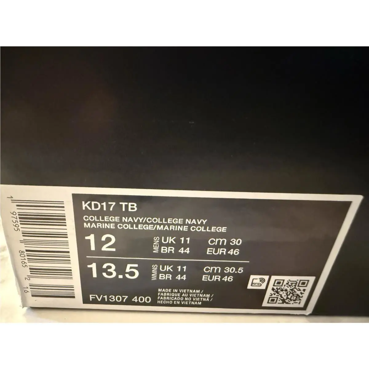 Nike shoes - Nike KD 17 - FV1307-400 - Blue 5
