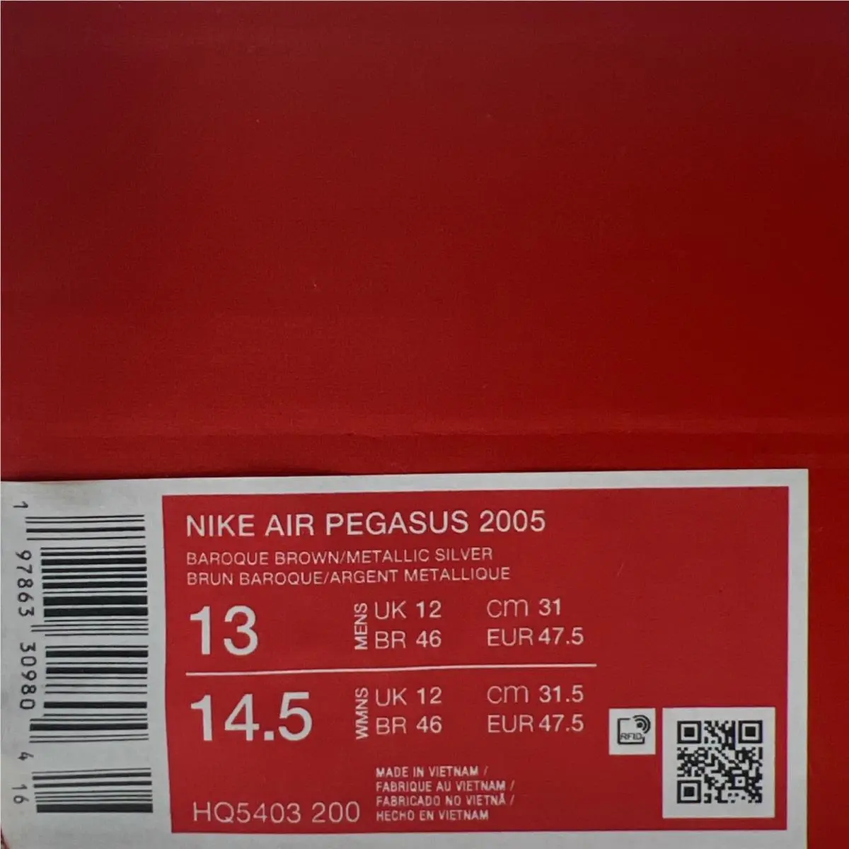 Nike shoes - Nike Air Pegasus - Air Pegasus - HQ5403-200 - Brown 5