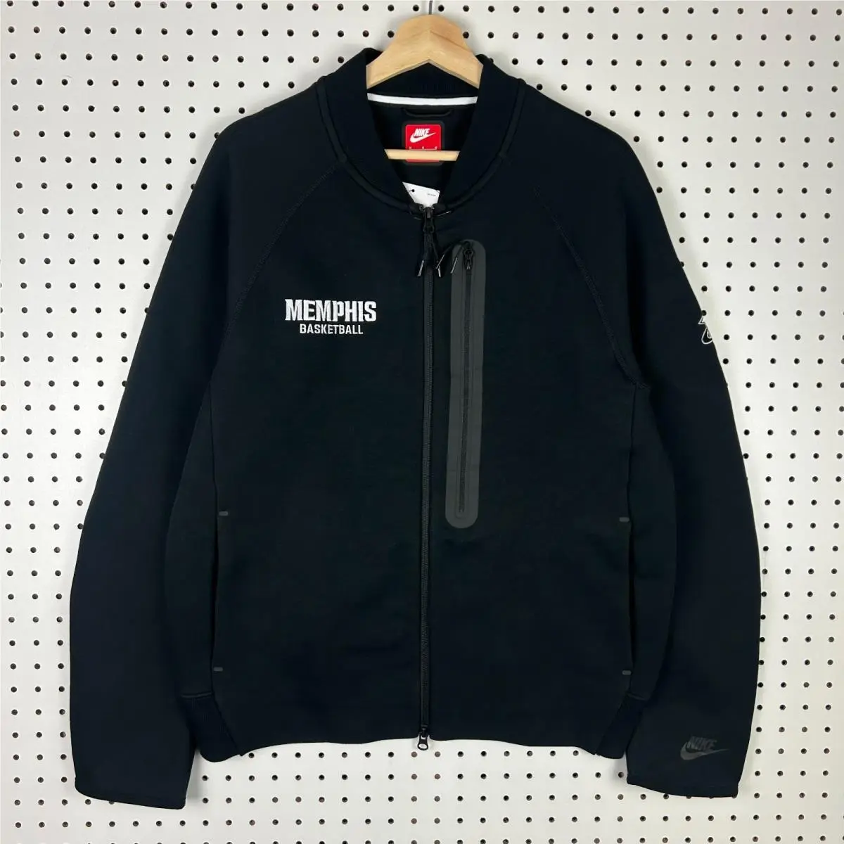 Nike 1 Cent Memphis Tigers Medium Tech Jacket Penny Hardaway Black Travel