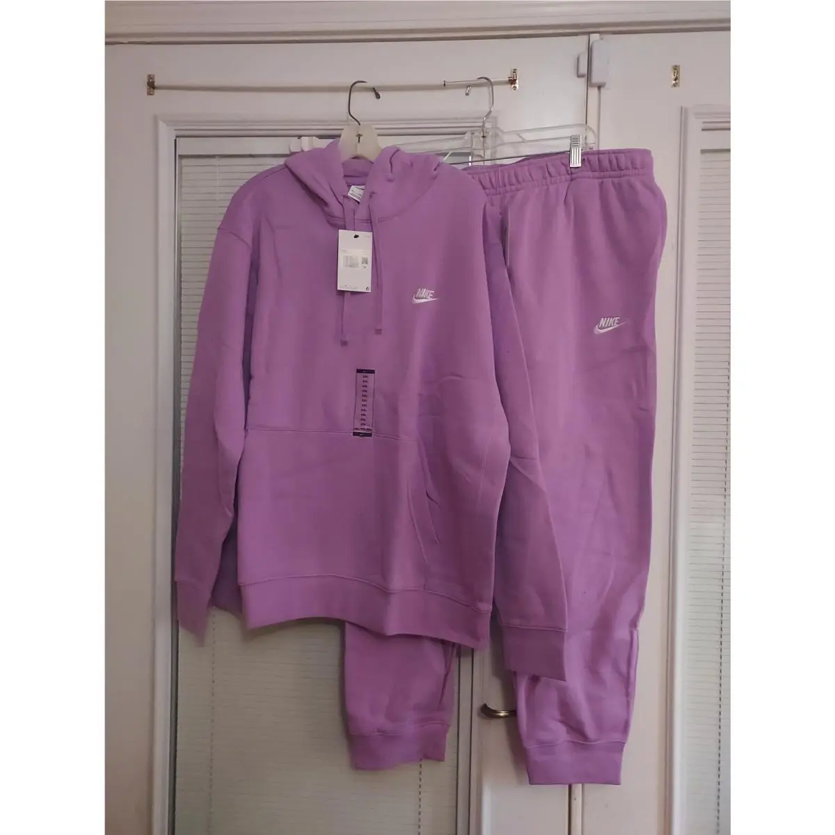 Nike Size Xxl Lavender 2 Piece Hoodie Joggers Set 2