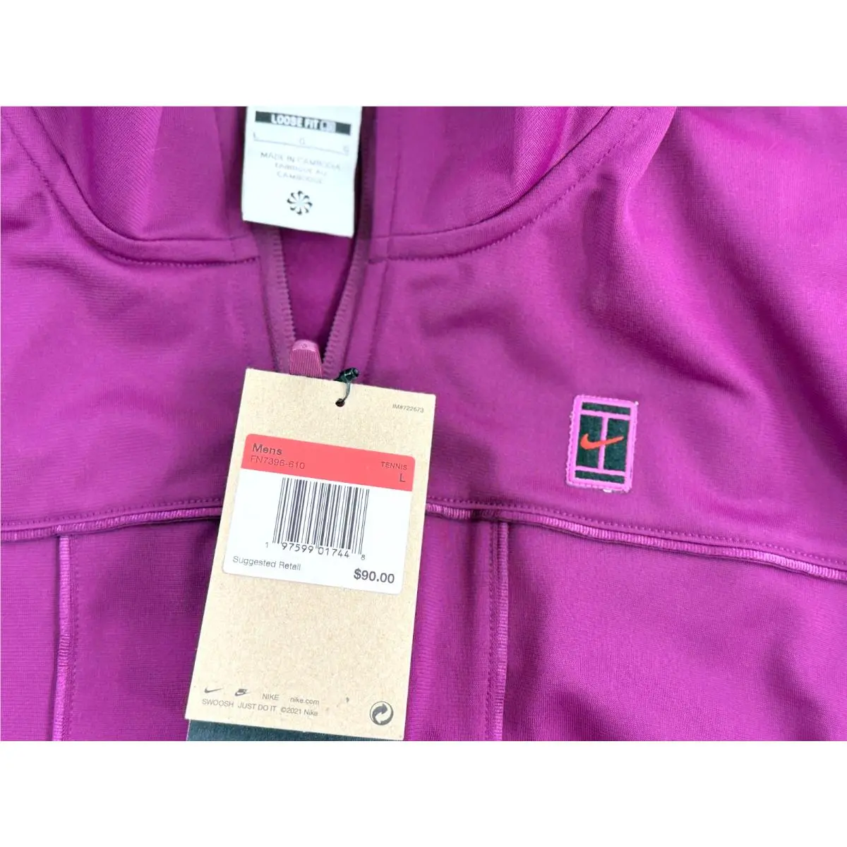 Nike clothing - Nike Court Heritage - Court Heritage - FN7396-610 - Purple (UPC: 197599017448) 8