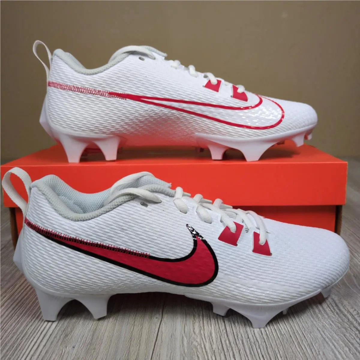 Nike Vapor Edge Speed 360 2 White/red Mens Size 9 FN7764-106