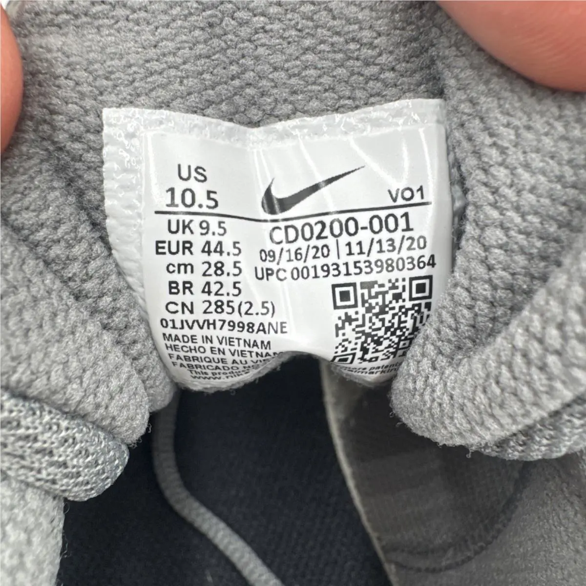 Nike shoes - Nike Renew Fusion - Renew Fusion - CD0200-001 - Gray 5