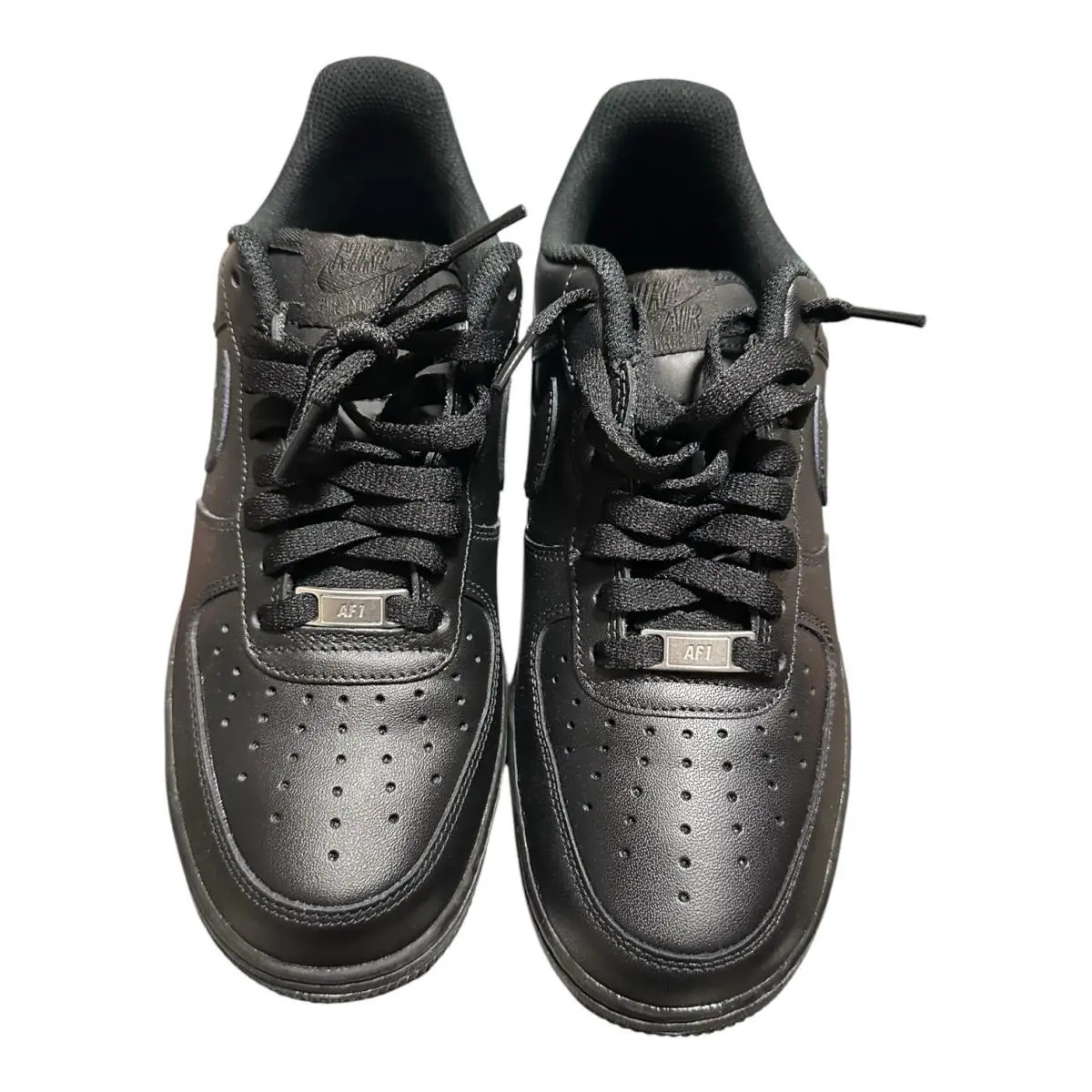 FD1146-001 Nike Air Force 1 Low `07 Easyon Black Men`s Size 8