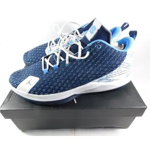2019 Unc Tar Heels PE Air Jordan CP3. Xii Road Blu/wht/blu Size 18 Promo Shoes by Nike