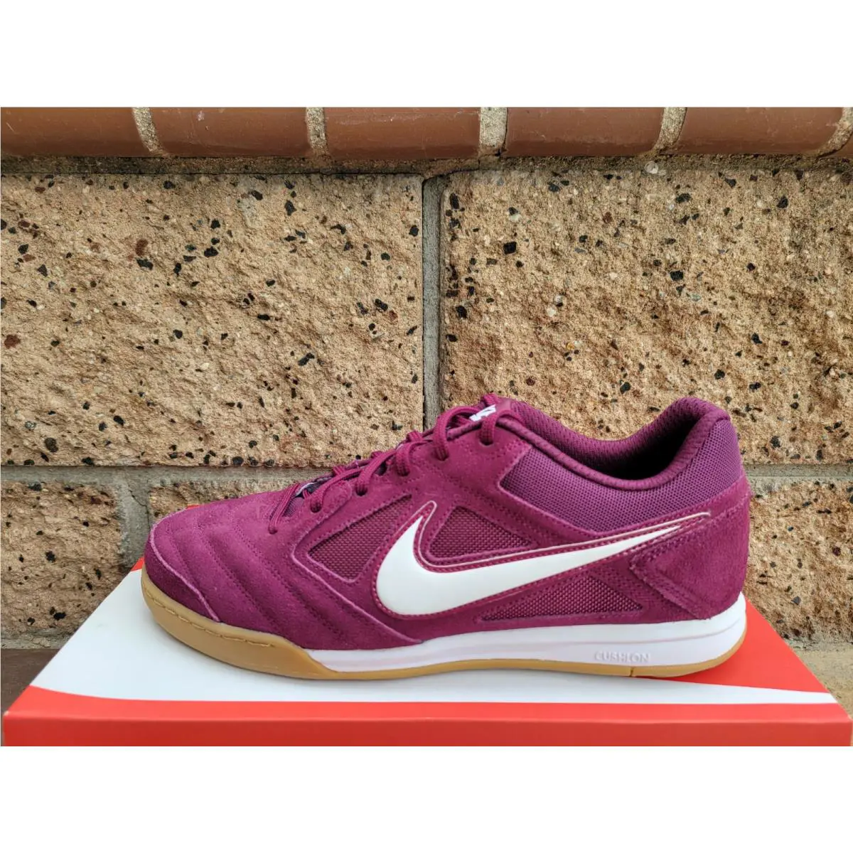 Nike Gato Shoes Men’s Size 10 Bordeaux White Gum Light Brown HQ6020 600