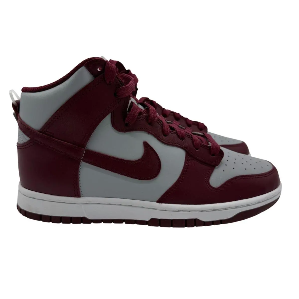 Nike shoes - Nike Dunk High Burgundy Crush Wolf Grey - Red 1