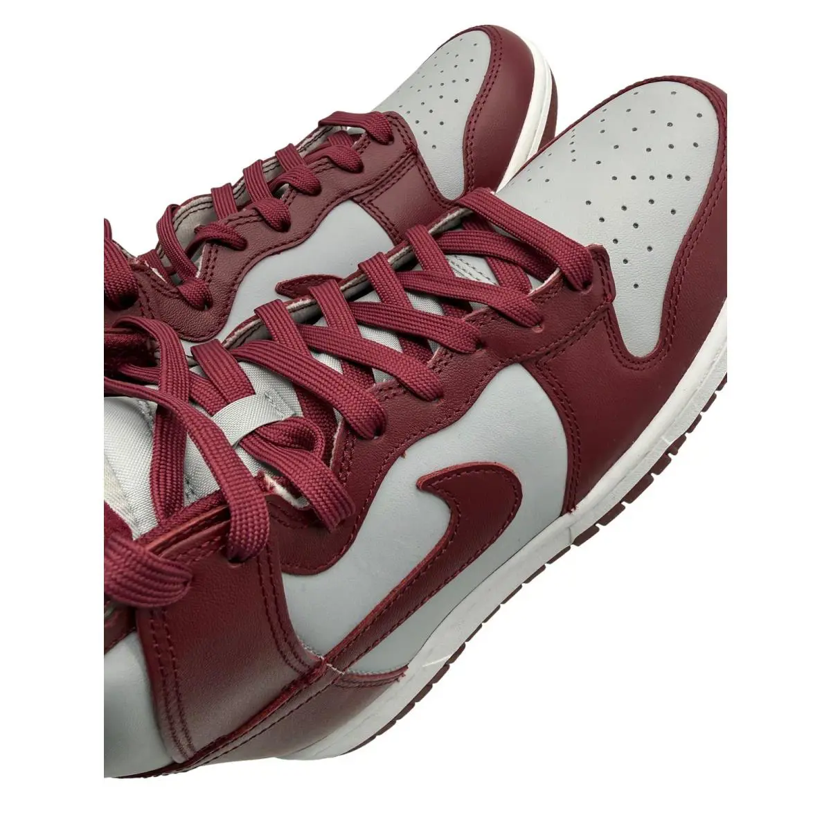 Nike shoes - Nike Dunk High Burgundy Crush Wolf Grey - Red 2