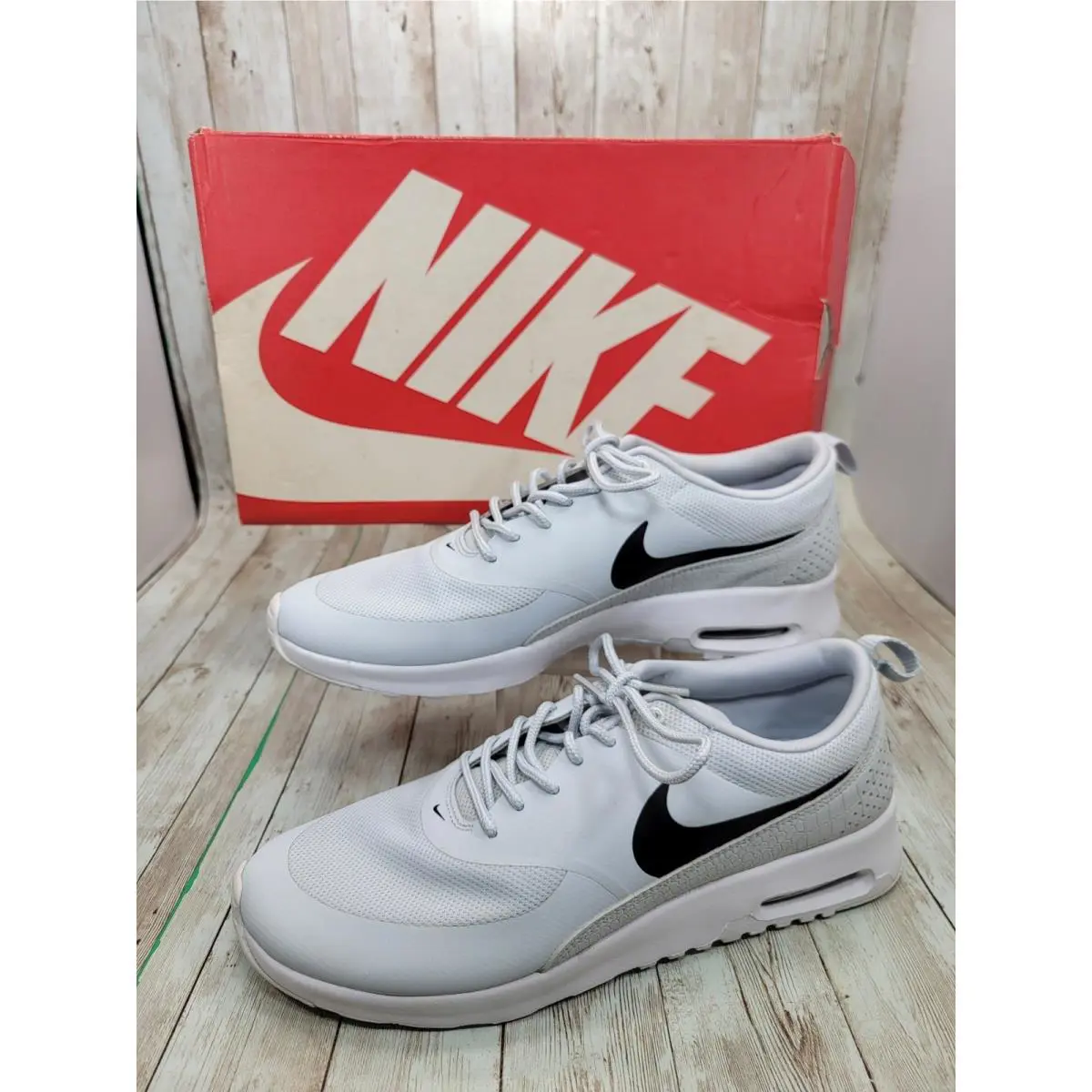 Nike Air Max Thea 599409 022 Premium Black/white Size 11