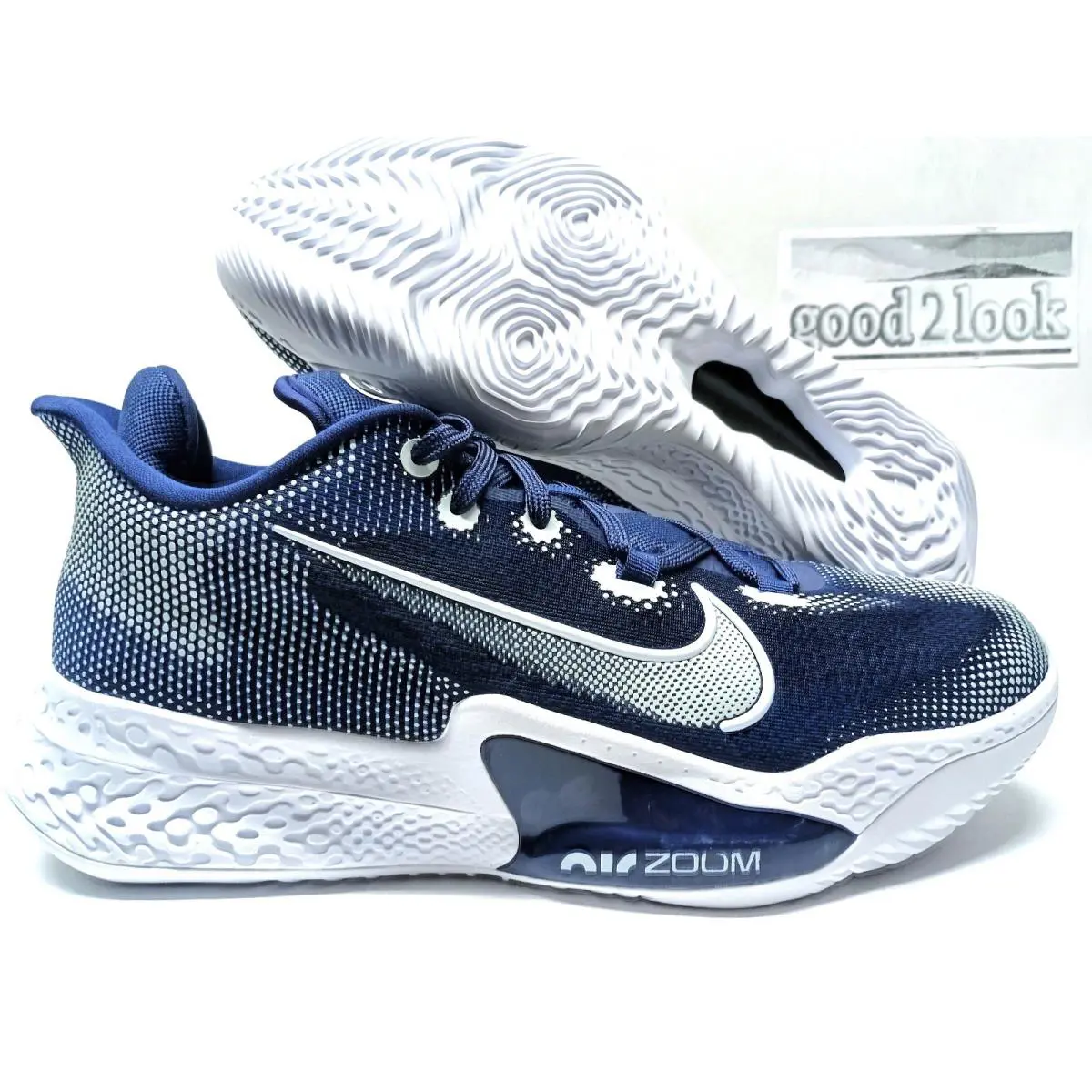 Nike Air Zoom BB Nxt TB Promo College Navy/white Size Men`s 12.5 CK5879-400