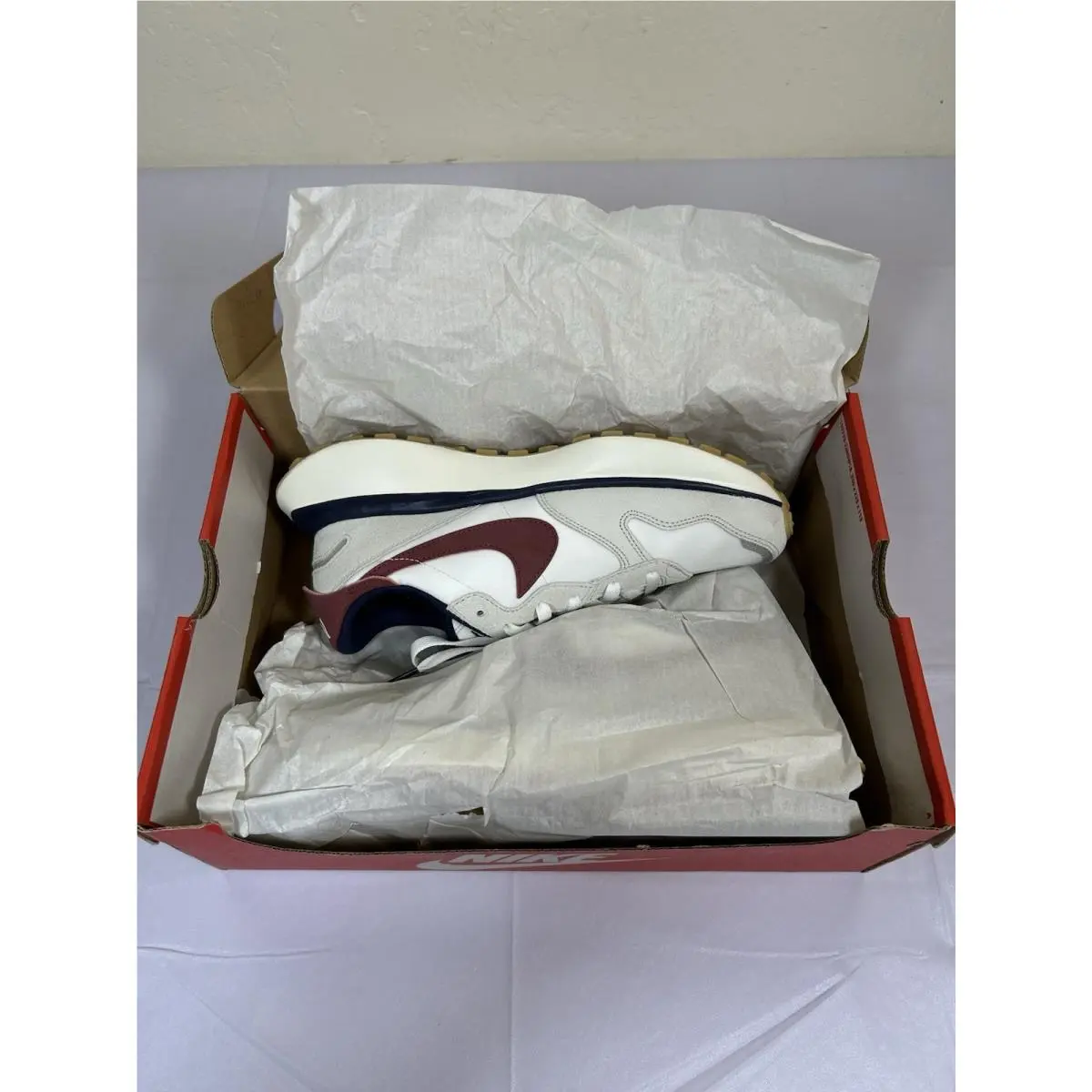 Nike shoes - Nike Phoenix Waffle - Phoenix Waffle - FZ3600-072 - Light Bone / Team Red Sail 11