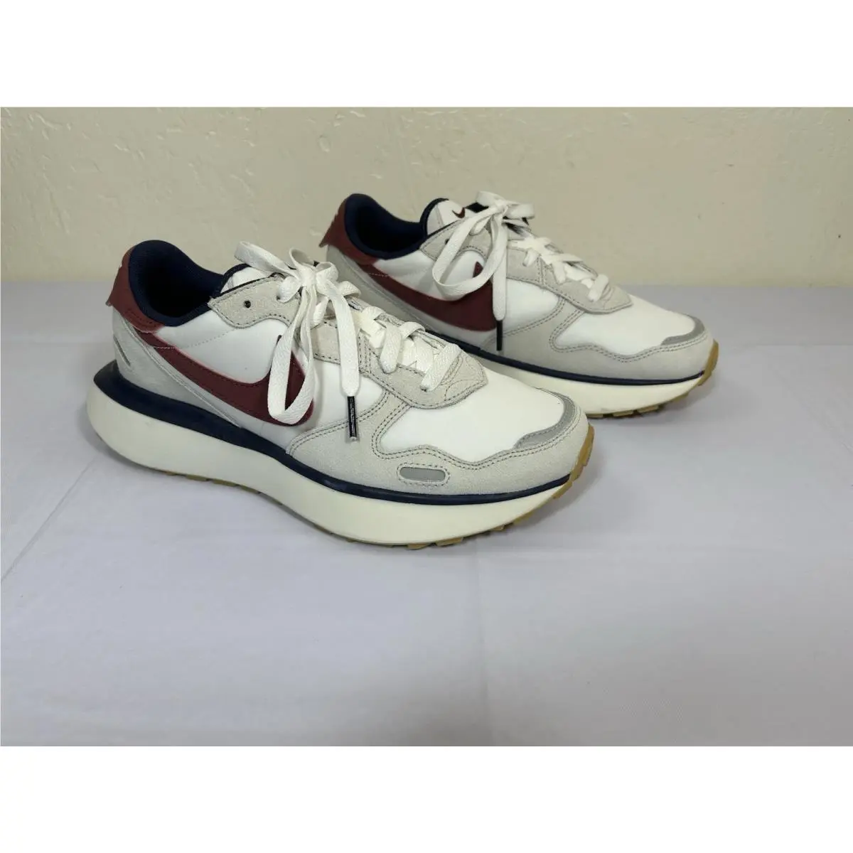 Nike shoes - Nike Phoenix Waffle - Phoenix Waffle - FZ3600-072 - Light Bone / Team Red Sail 1