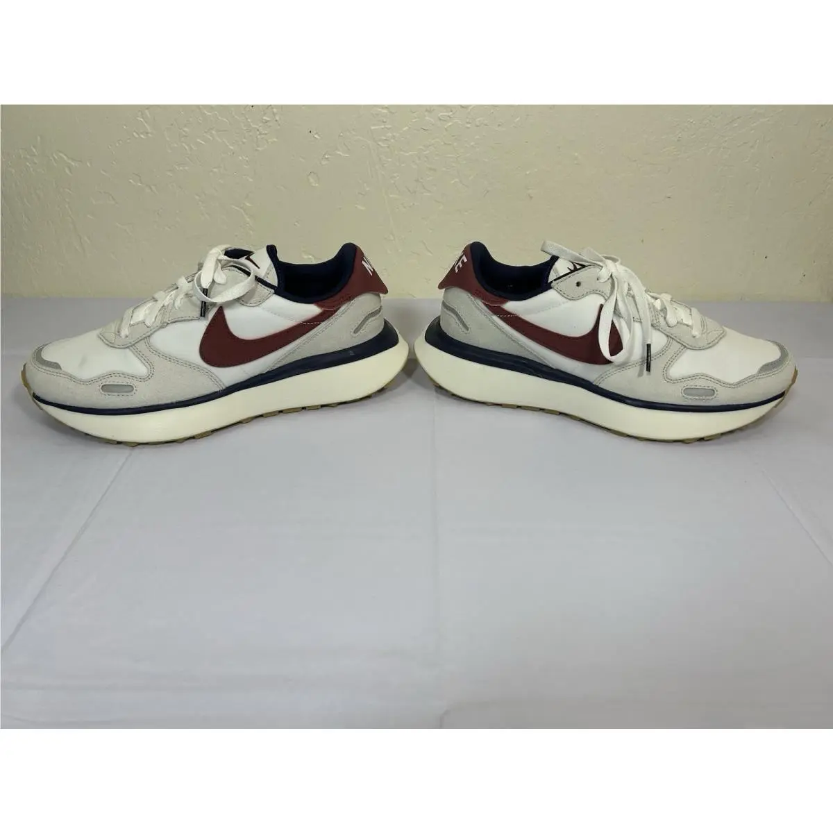 Nike shoes - Nike Phoenix Waffle - Phoenix Waffle - FZ3600-072 - Light Bone / Team Red Sail 5