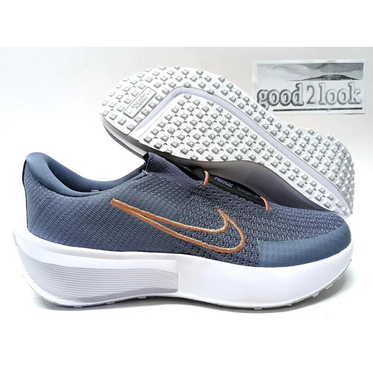 Nike Interact Run Easyon Light Carbon Size Women 10/MEN SZ 8.5 FV5591-002
