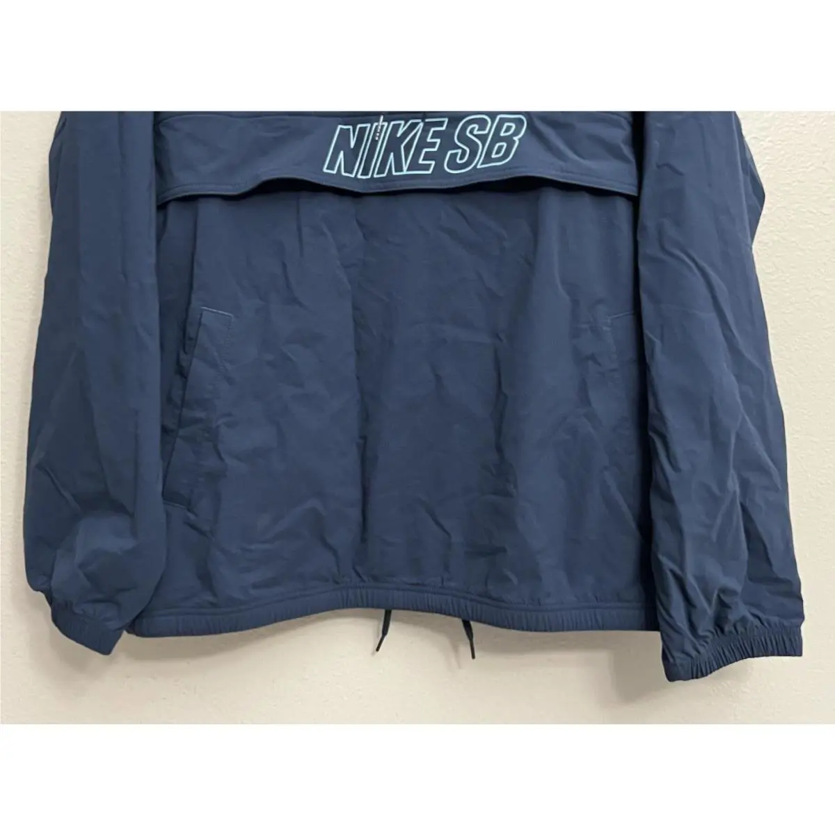 Nike clothing - Nike SB Anorak Pullover Jacket - FV7343-478 - Armory Navy (UPC: 197597415475) 1